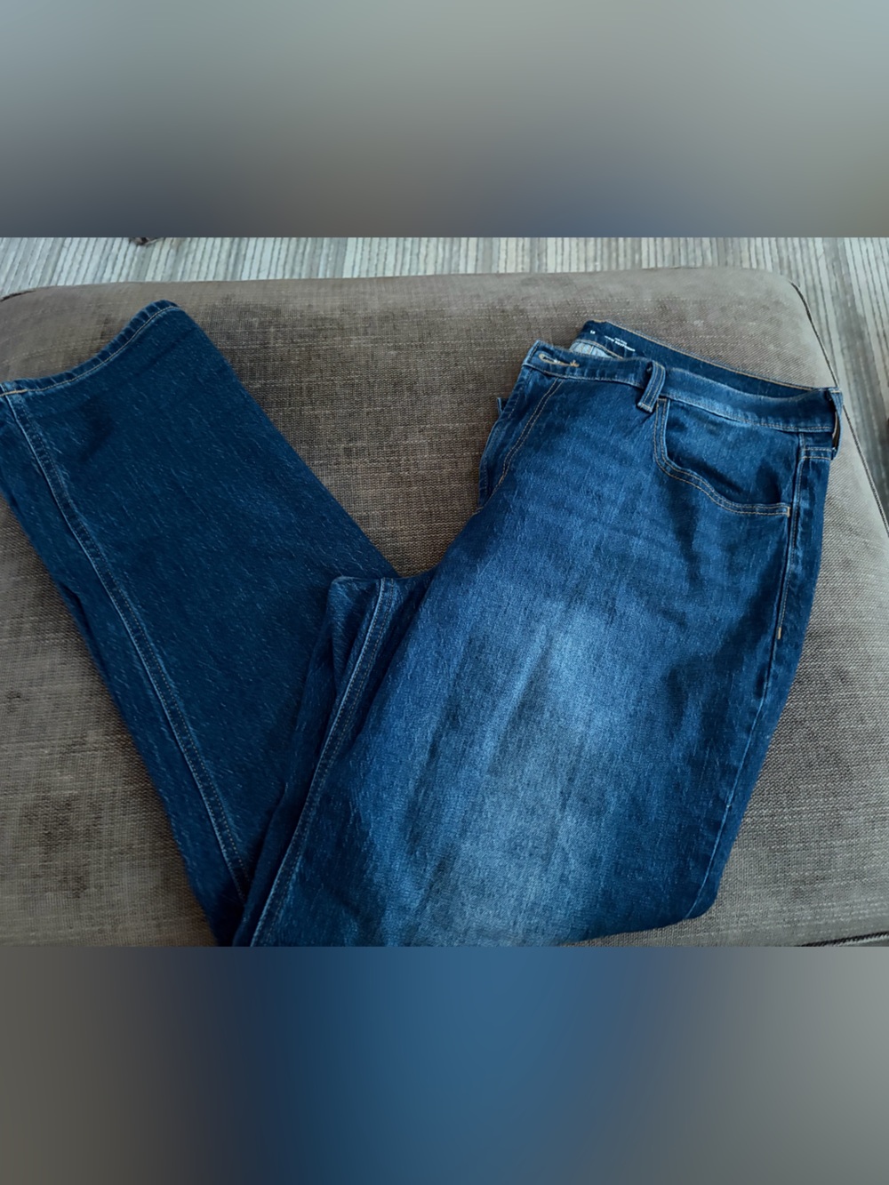 Women’s Dark Blue Denim Jeans - Classic Boyfriend Fit
